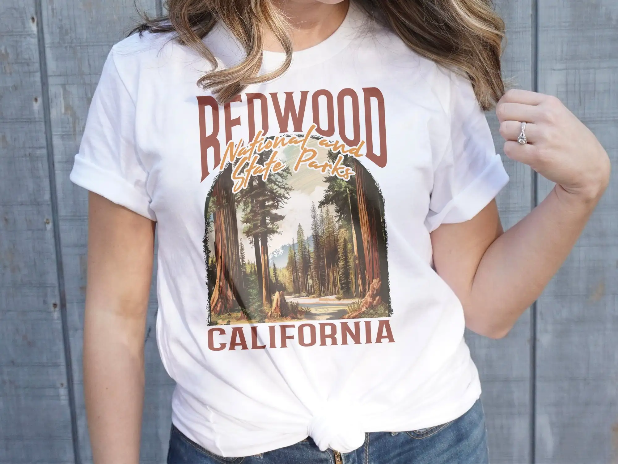 Outdoor Adventure Wear - Camiseta de los parques nacionales y