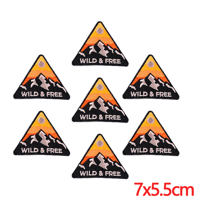 10 unids/lote de parches borda - Outdoor Adventure And Travel Show reseña y precio