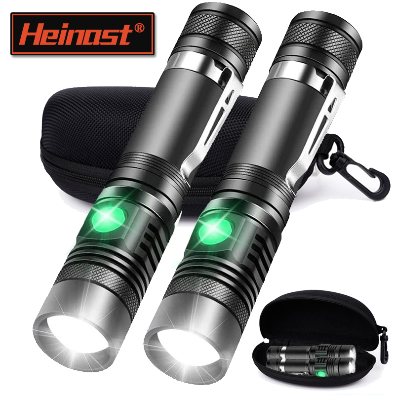 Linterna de mano recargable T6 - Outdoor Adventure Hunt reseña y precio