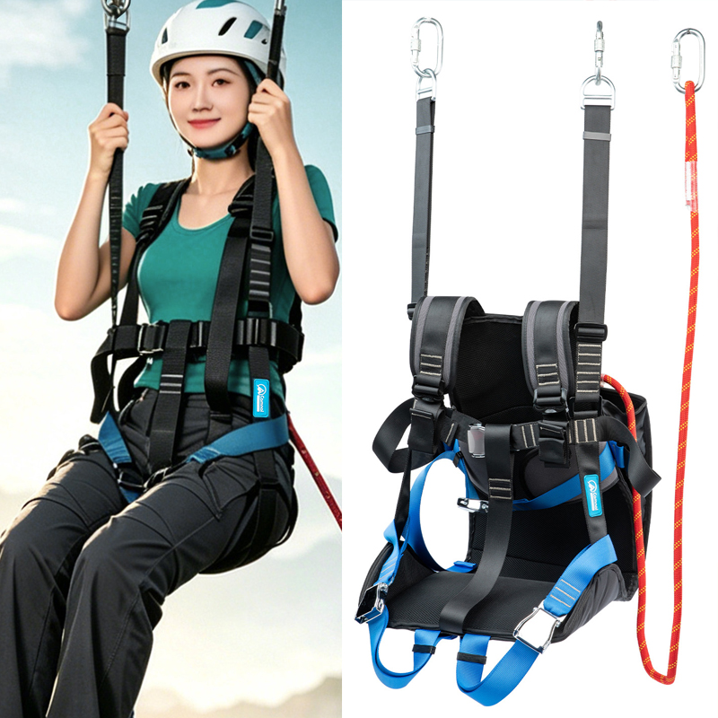 Asiento de Seguridad para Tiro - Outdoor Adventure Ziplines & Waterfall reseña y precio