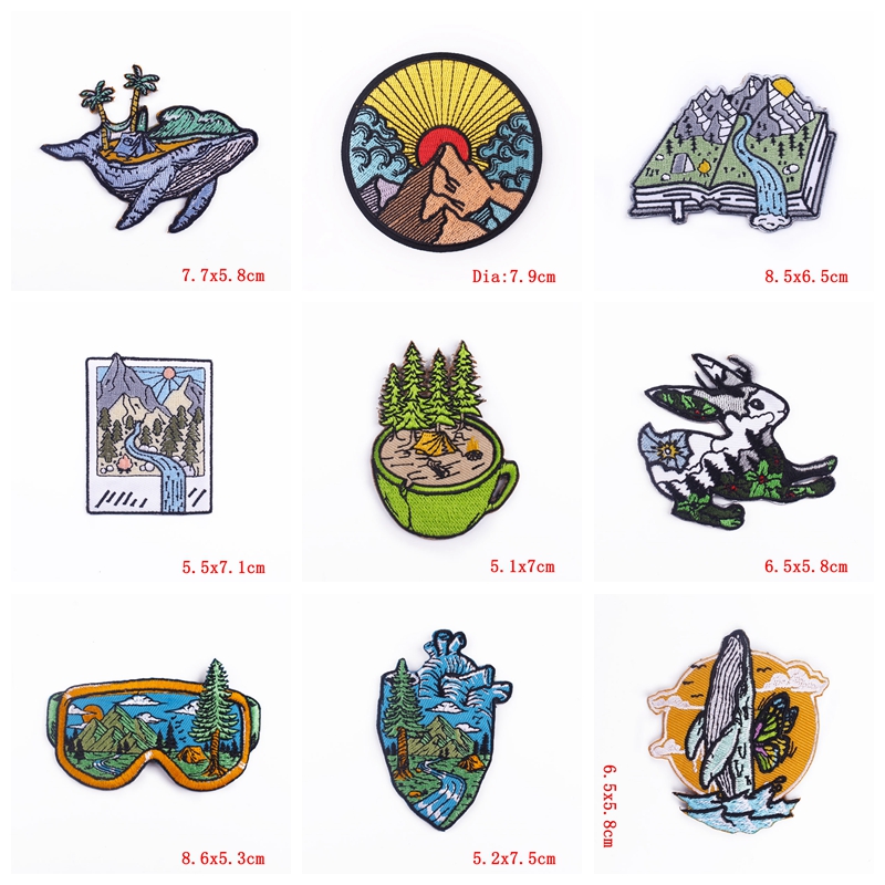Parches bordados de mariposa p - Outdoor Adventure And Travel Show reseña y precio